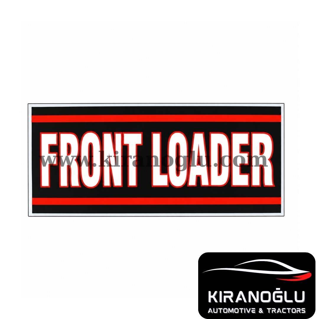 FRONT LOADER (Ön Yükleyici) Sticker