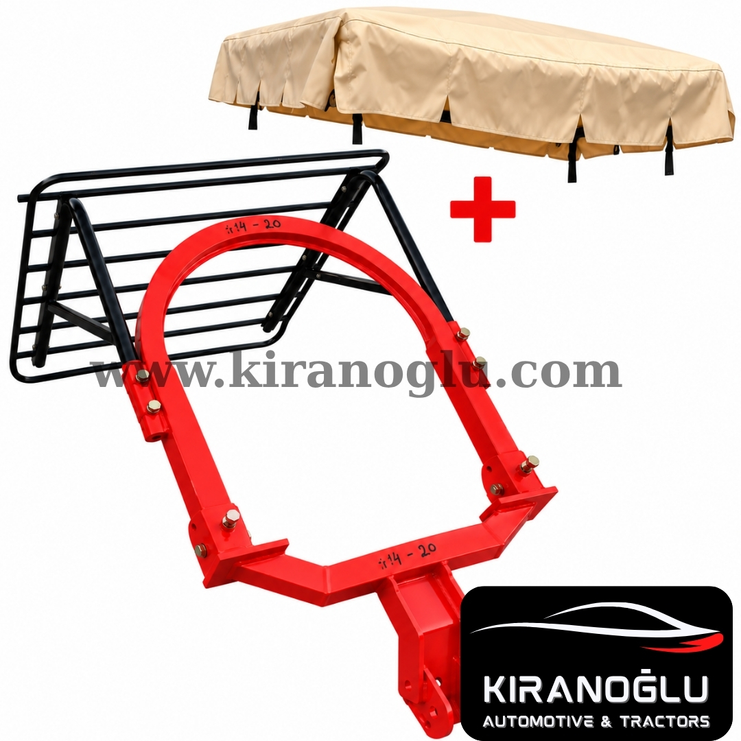 KUBOTA B7000DT / B7001DT / B6000DT / B6001DT / B5000DT / B5001DT Güvenlik Demiri ve Güneşlik